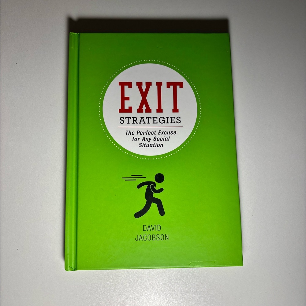 'Exit Strategies' Book by David Jacobson